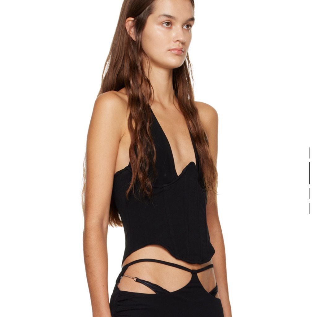 Miaou Black Corset